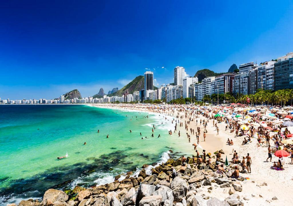 Copacabana Flat-2 Rooms-Space & View Рио-де-Жанейро Экстерьер фото
